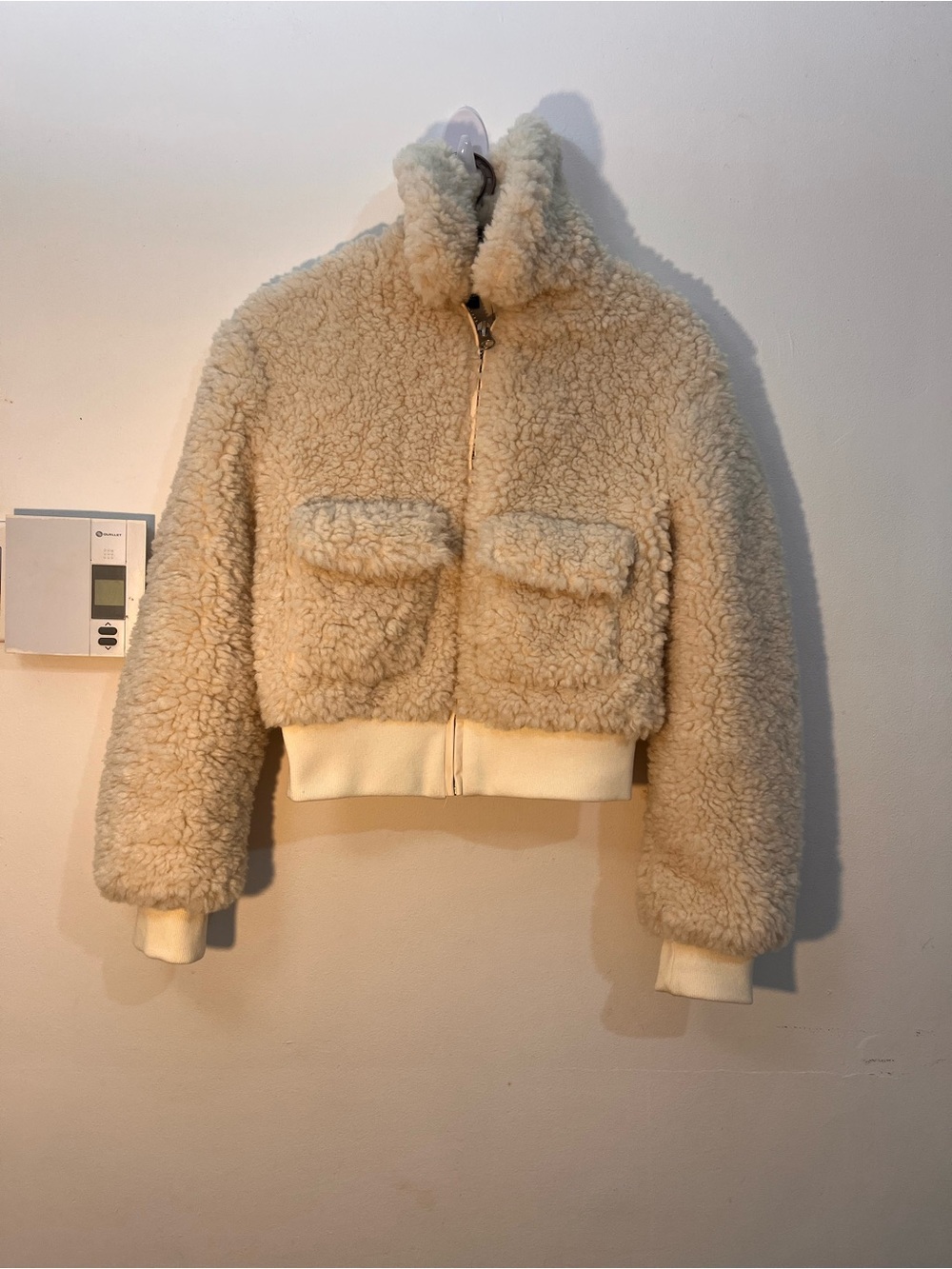 H&M brand new sherpa jacket